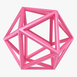 icosahedron scanline ready 3D model