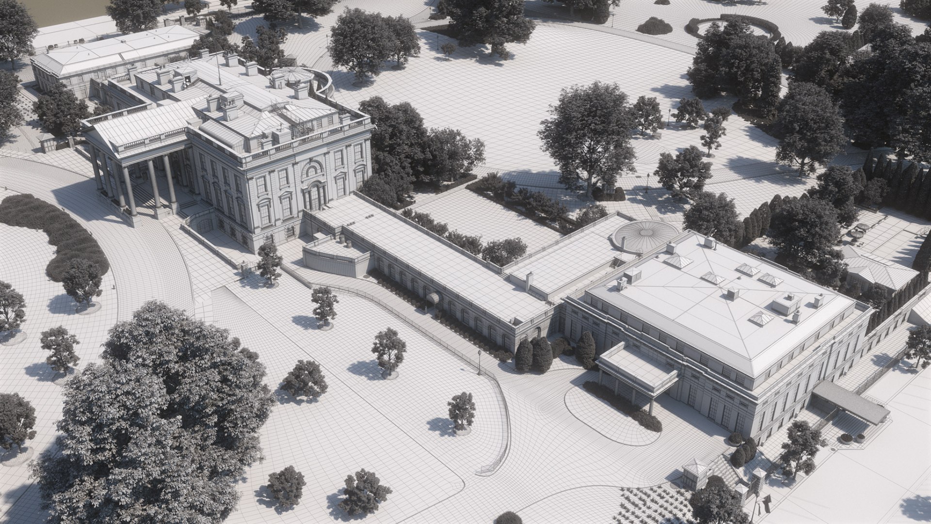 3D white house model https://p.turbosquid.com/ts-thumb/ac/D1w3rO/dDpntzss/005wire_camera030copy/jpg/1574262613/1920x1080/fit_q87/999a8c42ca7773f3fe4408a8e38d9f76602d5987/005wire_camera030copy.jpg