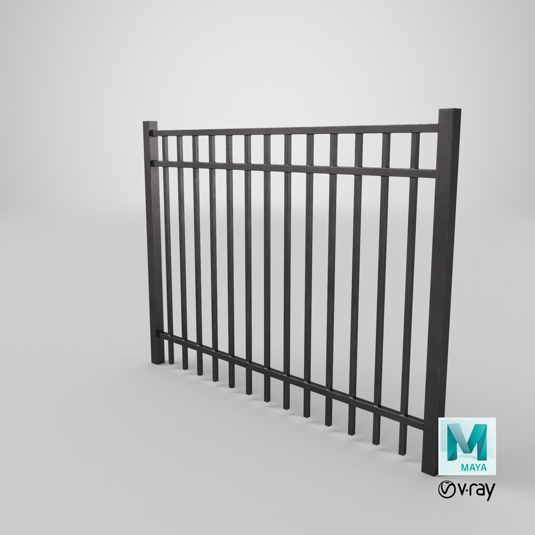 3D Wrought Iron Fence Clean and Dirty https://p.turbosquid.com/ts-thumb/ac/EkQryV/R4/stemcell_maya_vray_render/png/1652095734/1920x1080/fit_q87/7efe02809c1e7925c6ce35f53bcdedc936beeb13/stemcell_maya_vray_render.jpg