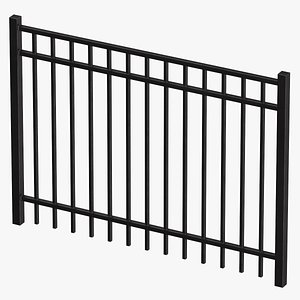 Wrought Iron Fence Clean and Dirty