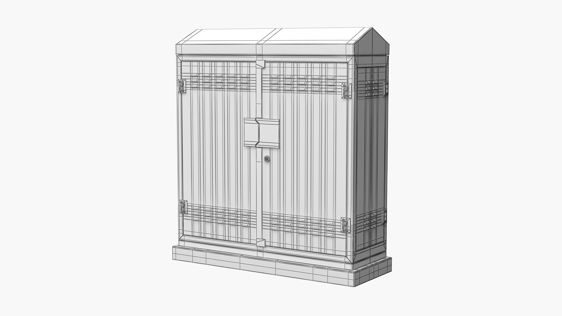 Electrical Box V6 3D Model - TurboSquid 1958574