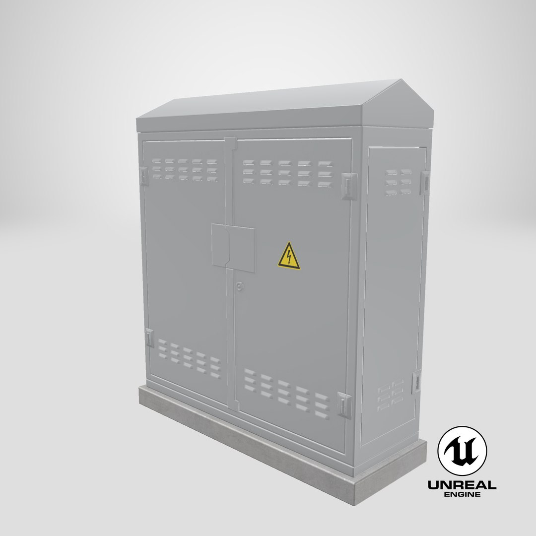 Electrical Box V6 3D Model - TurboSquid 1958574