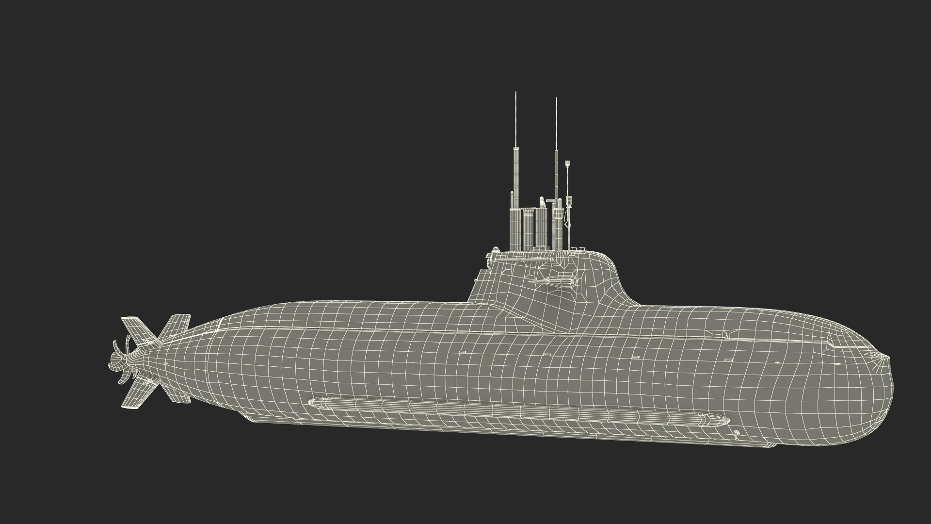 3D Model Submarine HDW Class 212A Dry Rigged For Cinema 4D - TurboSquid ...