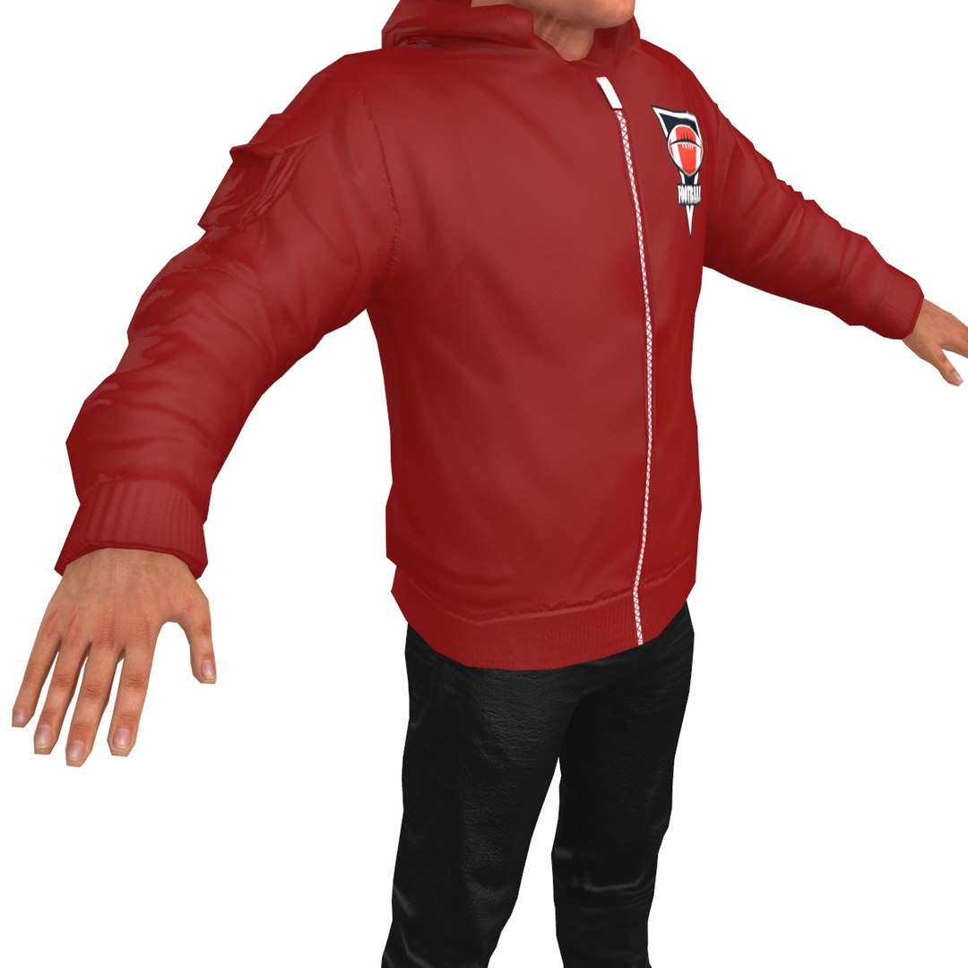 American football coach 4 model TurboSquid 1325668