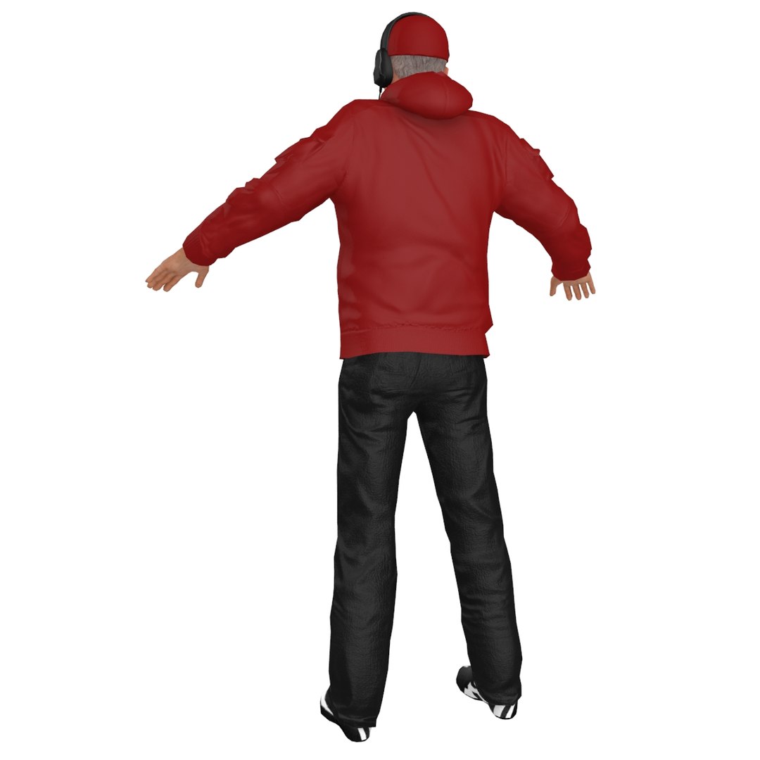 American Football Coach 4 Model TurboSquid 1325668