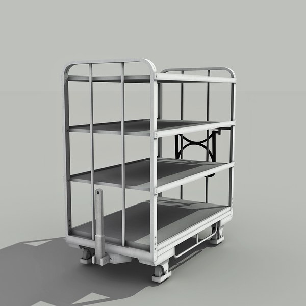 3d model transport cart
