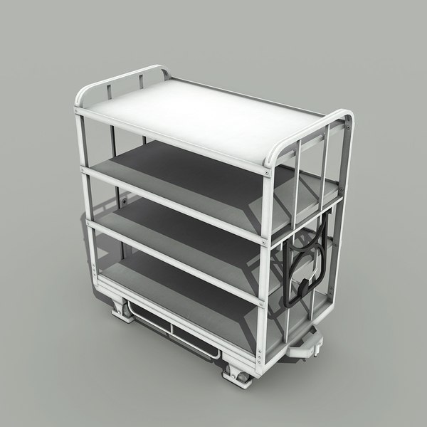3d model transport cart