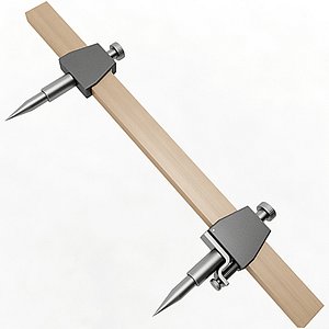 beam compass 3D model