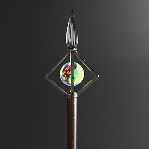 Magical Stick or Wand 3D model