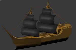 sail 3d model