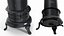 United States Stove US89-P Heater Black