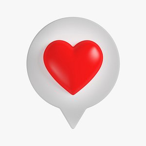 Like Heart 08 3D