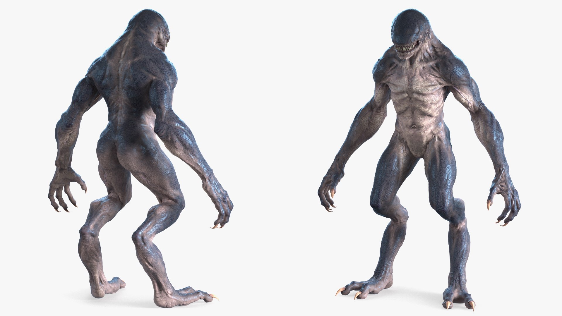 Monster Creature 3D model preview