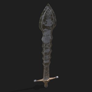 3D Starter Claymore Sword model