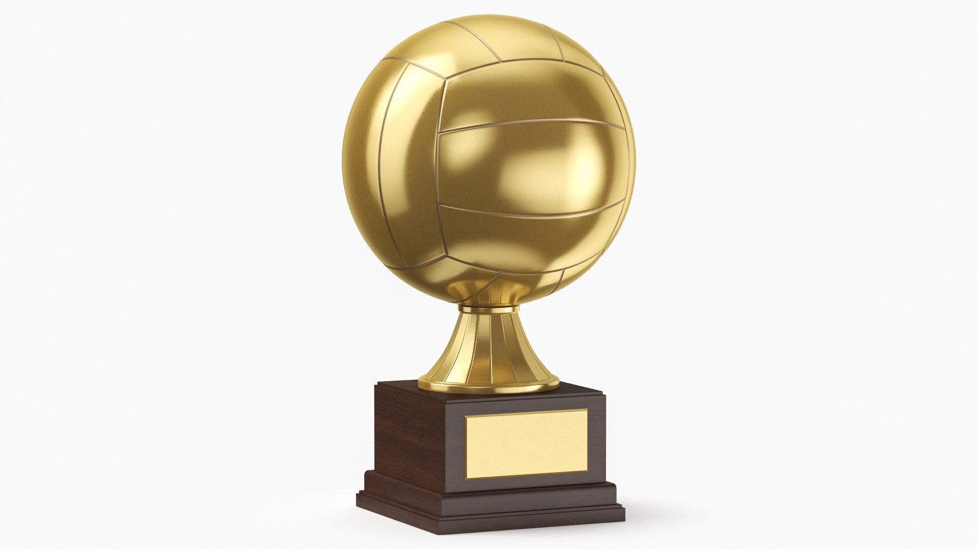 Volleyball Trophy 3D Model - TurboSquid 2109637