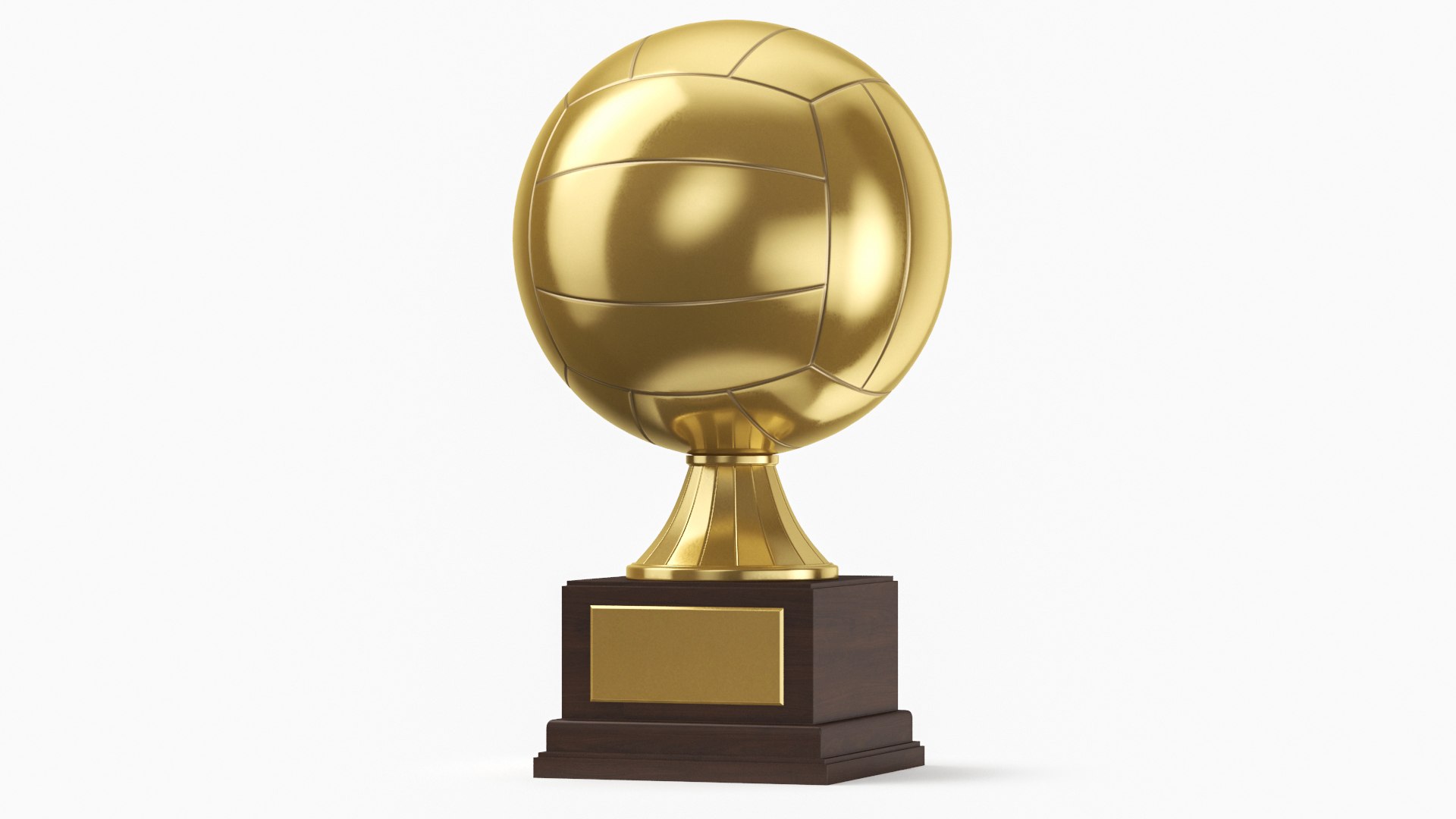 Volleyball Trophy 3D Model - TurboSquid 2109637