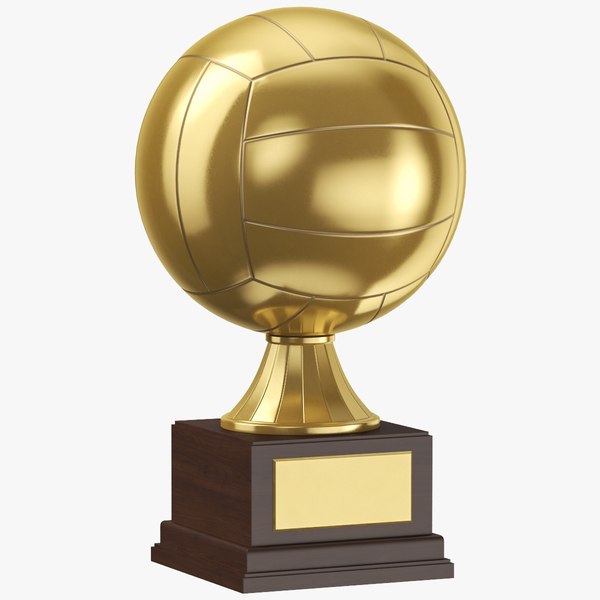 Volleyball Trophy 3D model