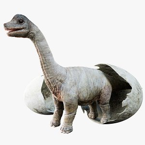 brachiosaurusBaby 3D