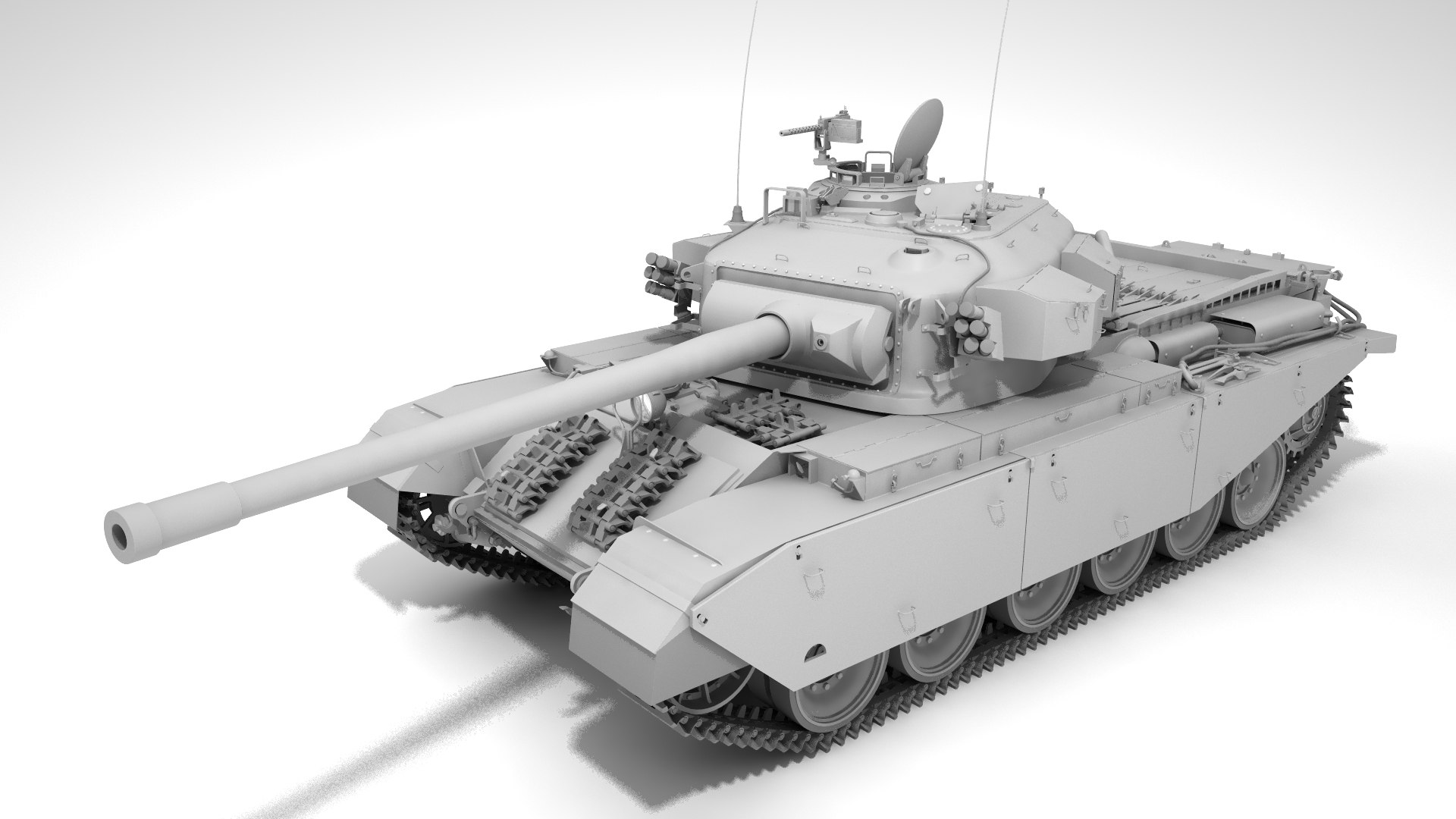 Main Battle Tank Centurion MkIII 3D TurboSquid 1712168