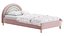 Lit pour enfants au fini velours Rainbow Kids