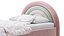Lit pour enfants au fini velours Rainbow Kids