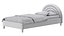 Lit pour enfants au fini velours Rainbow Kids