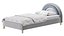 Lit pour enfants au fini velours Rainbow Kids