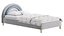 Lit pour enfants au fini velours Rainbow Kids