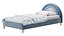 Lit pour enfants au fini velours Rainbow Kids