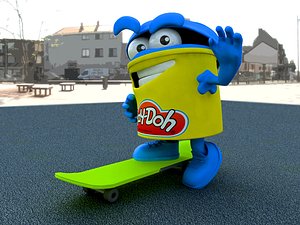 obj playdoh character