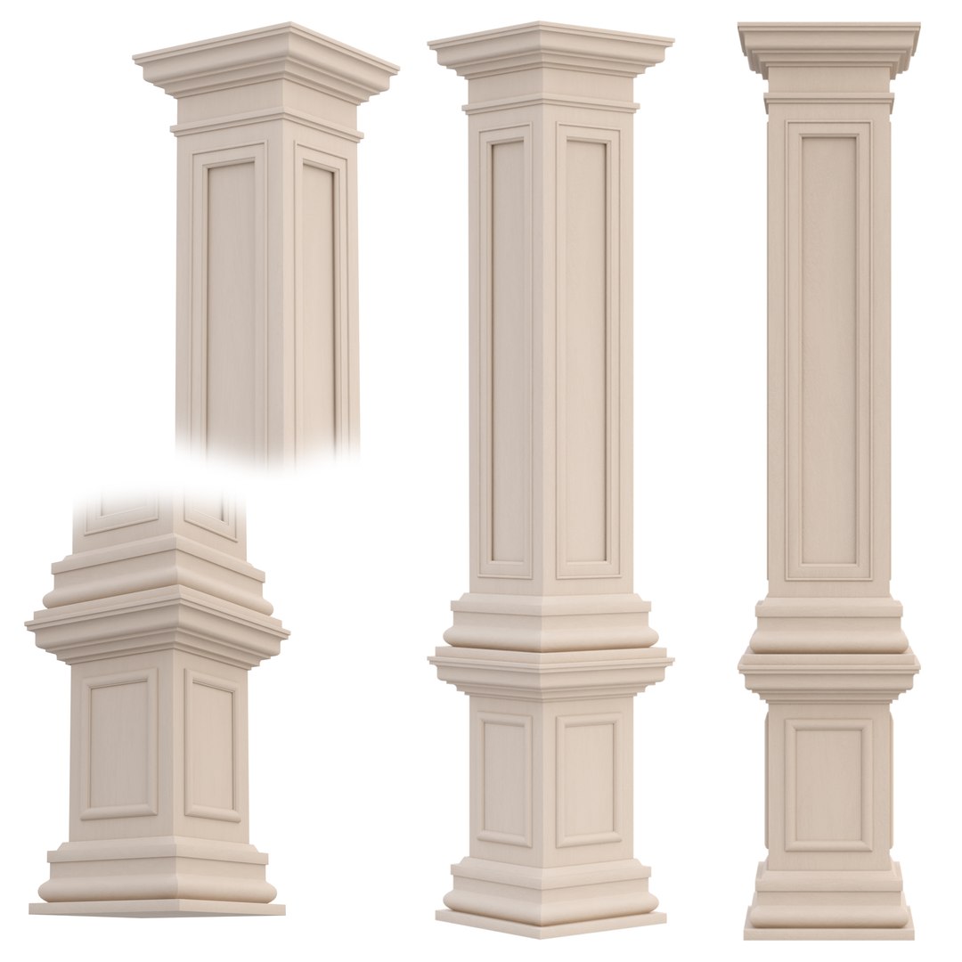 Column 3D - TurboSquid 2180453
