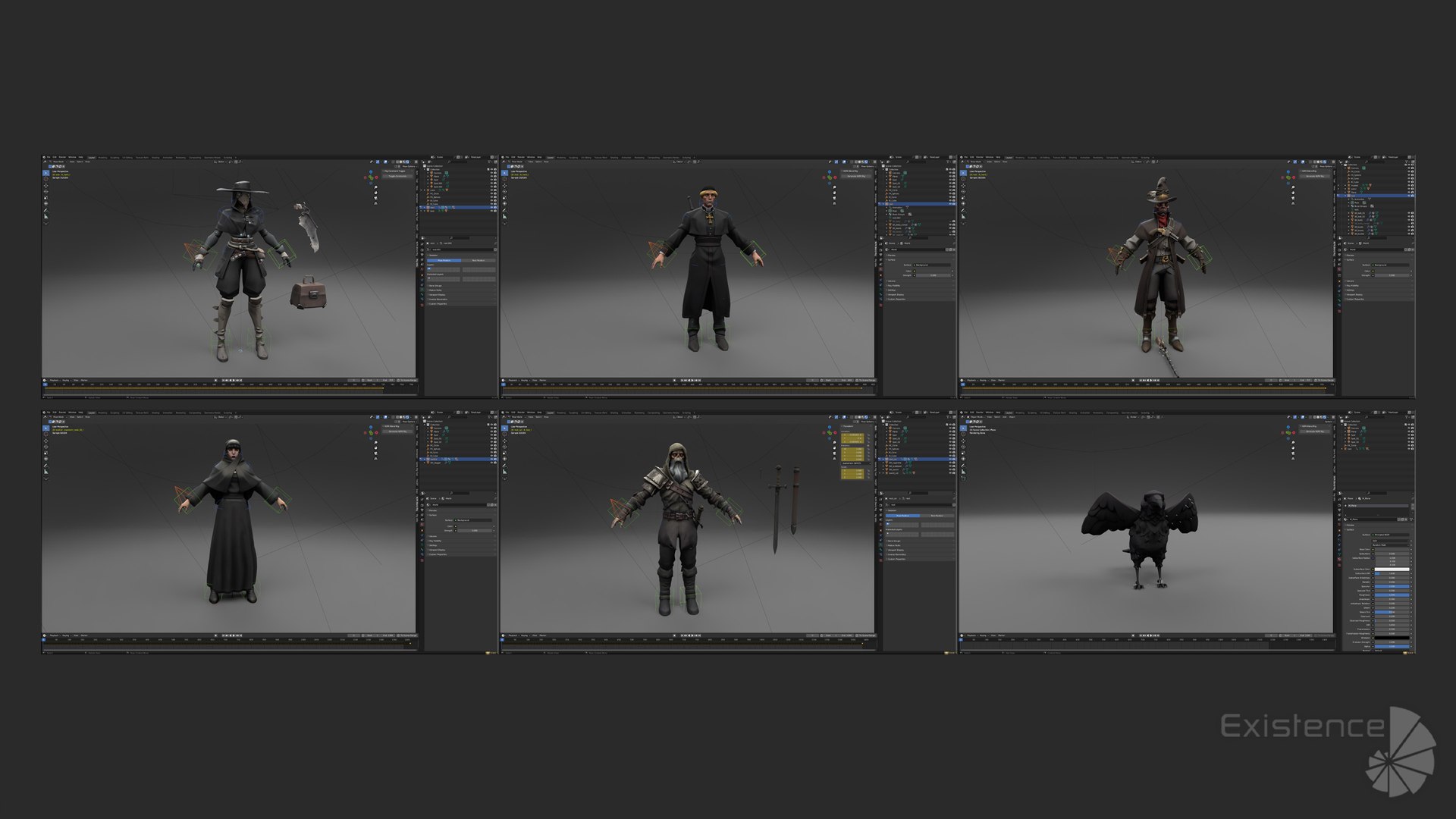Pack 3 and 4 - Stylized Fantasy Creatures 3D model https://p.turbosquid.com/ts-thumb/ac/kFEgJS/5Z/blender/jpg/1761948933/1920x1080/fit_q87/652804ba89a6e56bfc0e1fb94d7707d495a7ec2f/blender.jpg
