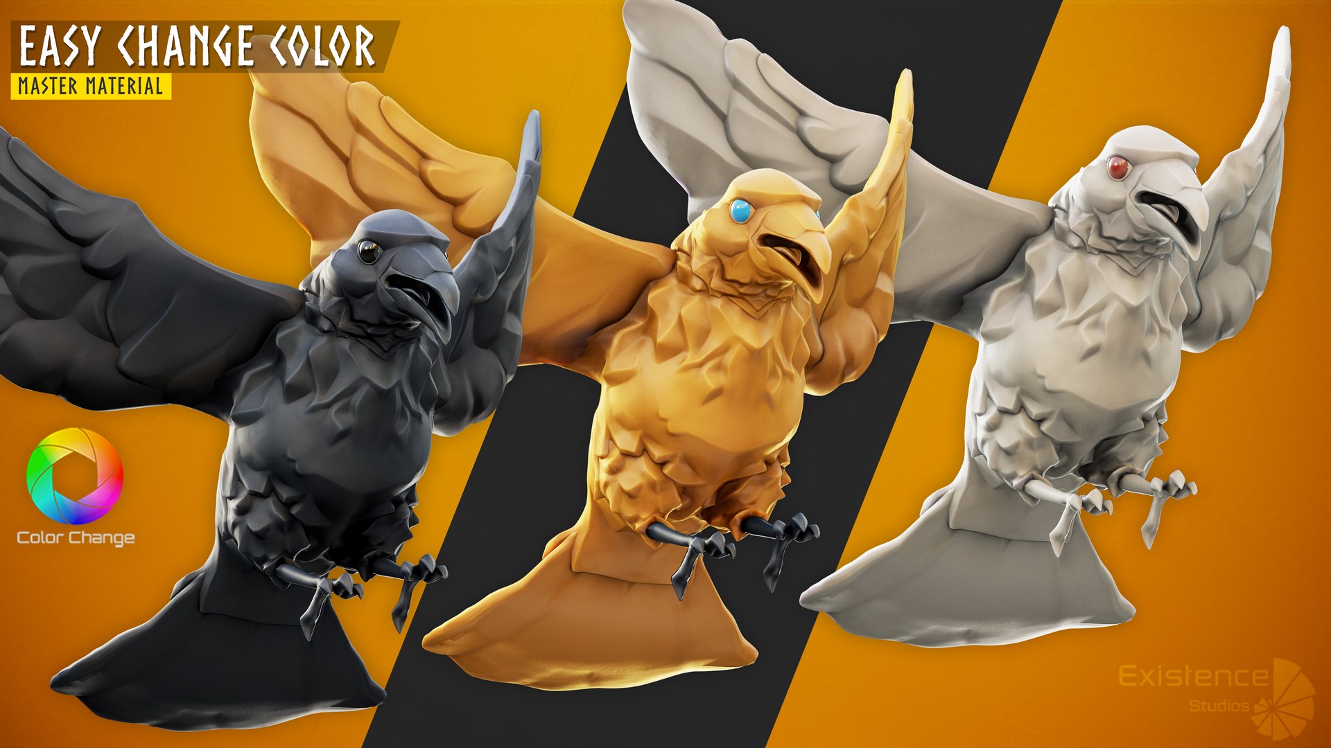 Pack 3 and 4 - Stylized Fantasy Creatures 3D model https://p.turbosquid.com/ts-thumb/ac/kFEgJS/X4/raven6/jpg/1761948942/1920x1080/fit_q87/bfb7ab03c7b815f36422972755ed9fcd494e085f/raven6.jpg