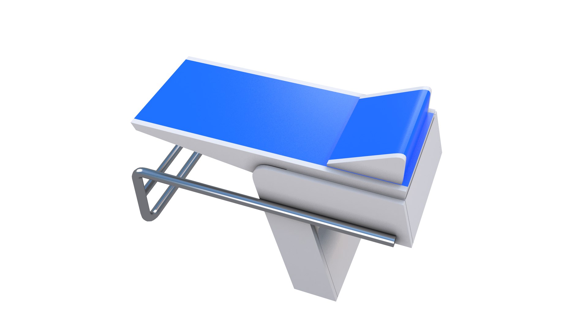 3D Pool Starting Block And Diving Board - TurboSquid 2294103