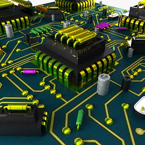 HD Circuit Board City