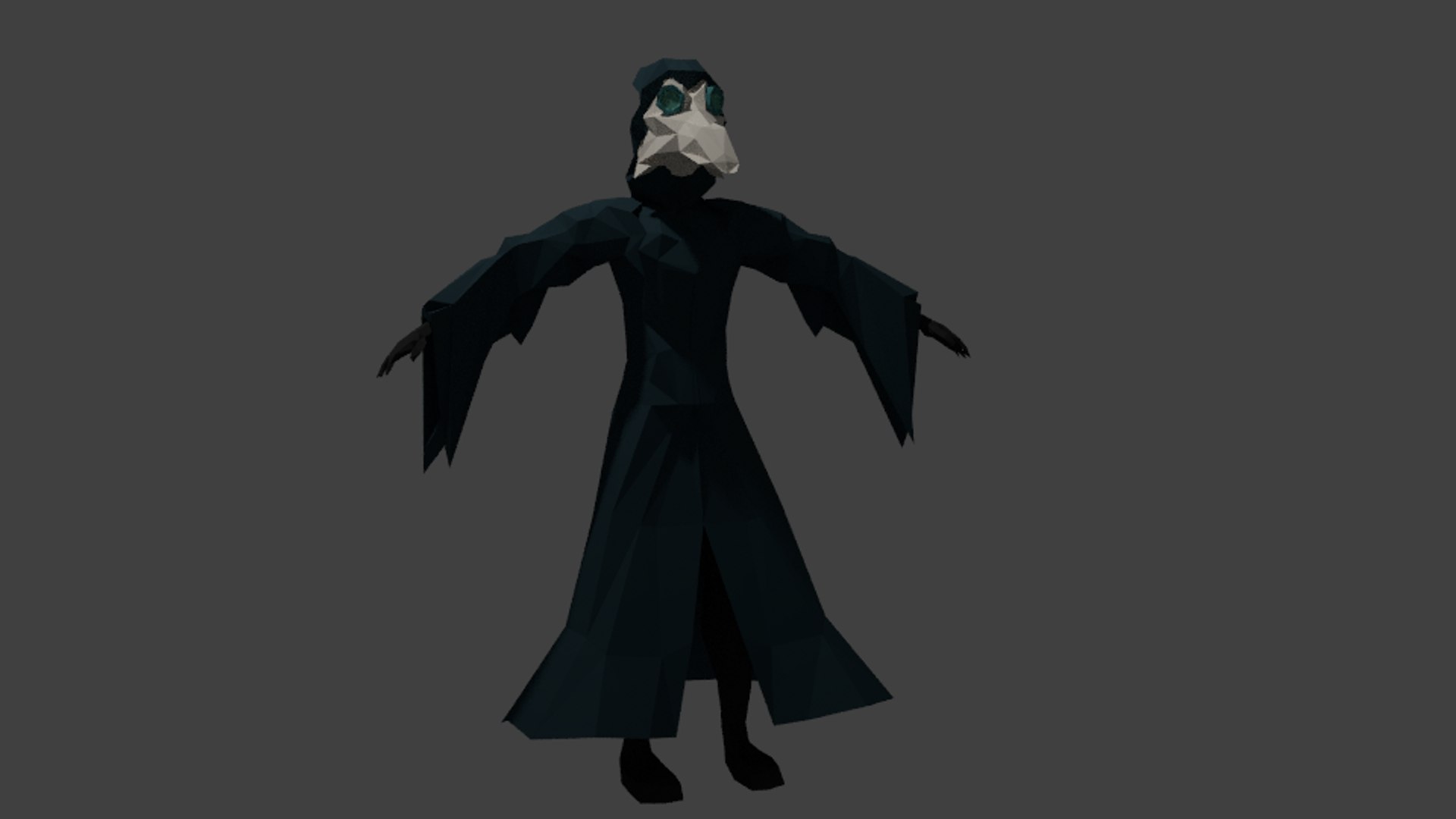 3d Plague Doctor