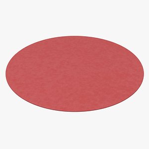 Circular Red Carpet 3D