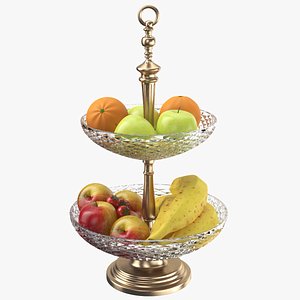 3D Fruit Stand Centerpiece model