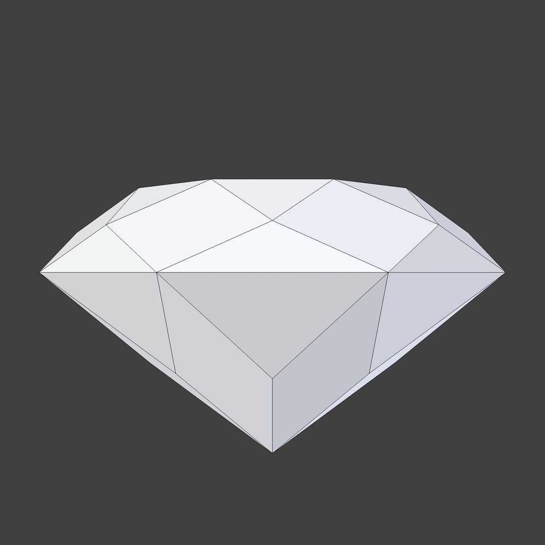 3d shiny gemstone