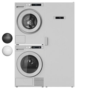 Asko Style washing machine dryer and steam cabinet