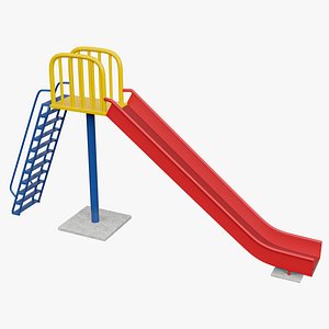 Park slide 3D model
