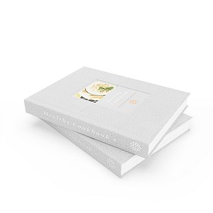 healthy cookbooks books 3D