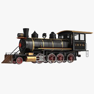 3dsmax steam train locomotive 4