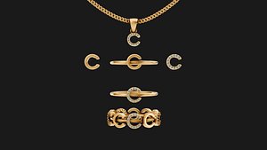letter c set