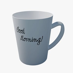3D Modern mug model