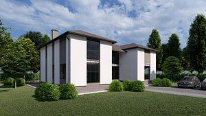 3D model home housing building