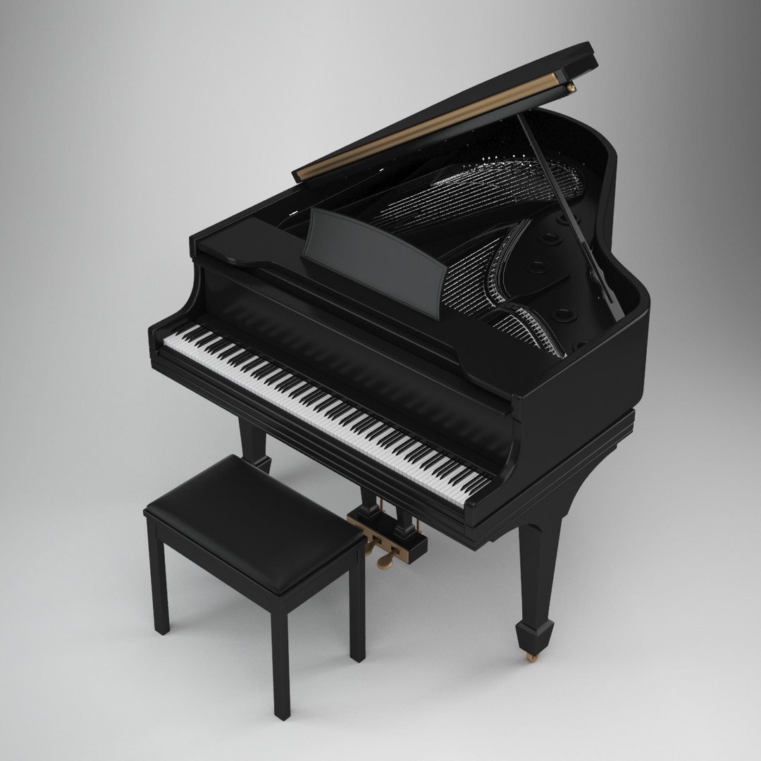 Piano 3D Model - TurboSquid 1502137