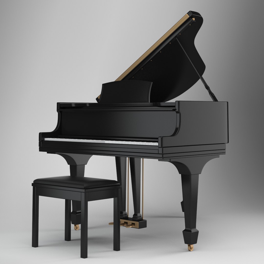 Piano 3d Model - Turbosquid 1502137