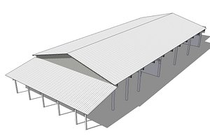 Warehouse 23ZZ49 3D model