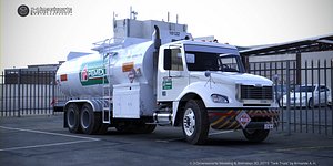 tank truck 3D model